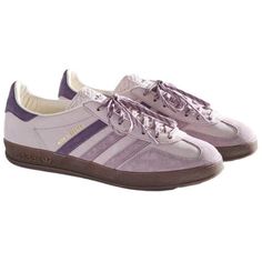 adidas originals Gazelle x Kith Classics 'Ash Purple' IH0120 Adidas Gazelle Purple, Outfit Building, Purple Adidas, Adidas Originals Gazelle, Adidas X, Adidas Gazelle, Aesthetic Bedroom, Stylish Sneakers, Adidas Originals