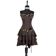 🪩 Vintage Gothic Beaded Sequin Embroidery Lace Waisted Brown Cocktail ' Party Dress    🪩 Size XS ' 6    🪩 Back Zip , Has  Stretch , No See Through , Padded Cup  🪩  Pit to pit 38 cm        Waist 34 cm        Hips 47 cm        Length 82 ' 103 cm  📏 Measurements were taken on flat ground 📏 🪩 Thank you for looking at our page, all dresses are vintage some are new with tags and some have been previously worn. Some dresses may gave some signs of wear due to the vintage condition however, dresse Dark Brown Dress Short, Grunge Cocktail Dress, Brown Dresses Prom, Y2k Grunge Dress, Vintage Hoco Dresses, Y2k Homecoming Dresses, Grunge Hoco Dress, Brown Hoco Dress, 90s Dress Formal