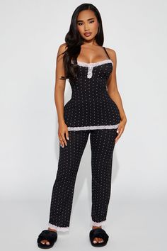 Cute Pajama, Luxe Clothing, Service Women, Cute Pajamas, Pajama Pant, Popular Outfits, Pj Pants, Polka Dot Pattern