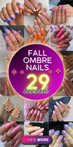 Fall ombre nails are a must-have for the season, blending rich colors like burgundy and orange. Available on sale at various retailers, these designs cater to different nail types and shapes, including short and almond shapes. Ideas for autumn nails include matte finishes and glitter accents. Brown and green hues can also be incorporated for a unique look. Affordable prices make it easy to try out different styles. Fall Ombre Nails Ideas Autumn, Opi Pink Flamenco, Fall Ombre Nails, Ombre Nail Ideas, Orange Ombre Nails, Nails Creative, Burgundy And Orange, Opi Pink, Ideas For Autumn