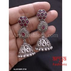 Ethnic Silver Oxidized Indian Trendy Jhumka Earrings Made in Brass with Oxidized Silver Finish Very Elegant and stylish, these earrings can be paired with any traditional Indian or Western Attire depending upon the occasion and the theme. Length: Approx. 2.65 Inches Earrings come with Push Back Closure In-stock & ready-to-ship **Color may vary slightly due to photography and lighting. Pick-up available for this item at 5336 Heather Brook Ln. Glen Allen, 23059, Virginia (Usually ready between 1-3 Silver Oxidized Jhumkas For Celebration, Festive Traditional Oxidized Jhumkas, Traditional Oxidized Dangle Jhumkas, Elegant Sterling Silver Oxidized Jhumkas, Silver Oxidized Finish Dangle Jhumkas, Jhumka Earrings, Trendy Earrings, Traditional Indian, Oxidized Silver