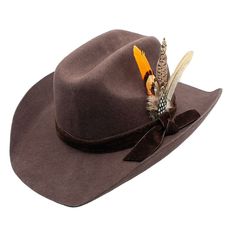 Accessorize in style with this Women's Peter Grimm Charlotte Wide Brim Hat. Accessorize in style with this Women's Peter Grimm Charlotte Wide Brim Hat. FEATURES 3.5-in. brim 23-in. inner circumference Tie closure Upturned brim Cowboy hat silhouetteFABRIC & CARE Wool felt Spot clean Imported Size: One Size. Color: Brown. Gender: female. Age Group: adult. Material: Wool|Felt. Felt Cowgirl Hat, Velvet Hat, Cowgirl Hat, Cowgirl Hats, Wide Brimmed Hats, Hat Band, Brim Hat, Cowboy Hat, Grimm