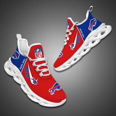 Introducing the Buffalo Bills-NFL Personalized Max Soul Shoes, a perfect blend of style, comfort, and team spirit for both men and women. These sneakers are designed to elevate your athletic performance while proudly representing your favorite NFL team, the Buffalo Bills. Our Buffalo Bills-NFL Personalized Max Soul Shoes is meticulously crafted with the highest quality materials to ensure durability and long-lasting performance. The upper is made from a premium blend of synthetic and mesh fabric Fade-resistant Low-top Basketball Shoes, Sporty Lace-up Basketball Shoes For Sports Events, Collegiate Basketball Shoes With Boost Midsole, Collegiate Basketball Shoes With Boost Midsole For Sports, Dynamic Low-top Basketball Shoes For Sports Events, Dynamic Low-top Basketball Shoes, High-top Sneakers For Sports Season, Casual Running Shoes With Boost Midsole For Sports, Athletic Fit Low-top Sneakers For Sports Season