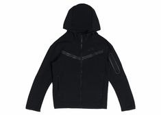 Nike Tech Fleece Jacket, Black Nike Tech, Nike Tech Fleece Hoodie, Black Nike Hoodie, Estilo Hipster, Tech Fleece Hoodie, Nike Sportswear Tech Fleece, Kids Sportswear, Baggy Clothes