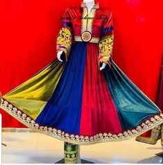 afghan kuchi traditional wedding drees is made of good quality long lasting fabric. Traditionally such Afghanistan Persian Pashtun new design frocks are used as bridal dress. Most of girls also like and recommend such dresses for wedding, Nikkah and Mehndi night events. The dress measurements are kept average. If you need this frock in exact measurements you need, then please send us measurements which best fit on your body Multicolor Gown For Eid Ceremonies, Multicolor Dresses With Pallu For Eid, Multicolor Gown For Eid And Traditional Ceremonies, Traditional Multicolor Gown For Eid, Multicolor Gown For Navratri And Traditional Ceremonies, Multicolor Gown For Navratri Ceremonies, Traditional Multicolor Kaftan For Wedding, Multicolor Traditional Drape Gown For Ceremonies, Multicolor Maxi Gown For Traditional Ceremonies