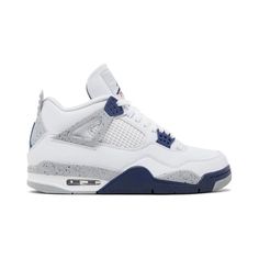 Released In 1989, The Air Jordan 4 Was The First Global Release Of The Franchise, And The First Shoe In The Line To Feature Its Signature “Over-Molded” Mesh. Another Notable Feature On The Air Jordan 4 Ogs Was The Nike Air Logo Featured On The Heel, A Nod To The Way Jordan Himself Always Appeared On The Court, Defying Gravity. The Shoe Appeared In Spike Lee’s Film, Do The Right Thing, Transcending The World Of Sports To Make A Significant Impact On Pop Culture Forever. Jordan 4 Outfits, Nike Air Logo, Jordan Off White, Air Logo, Beauty Apps, Jordan 4s, Navy Sneakers, Do The Right Thing, Pretty Shoes Sneakers