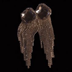 Runway Rhinestone Dangle Clip On Earrings Light Glam Design 3 Inches Long Shiny And Bright Rhinestones Dangle Clip On Long Drop Crystal Earrings For Party, Dangle Crystal Chandelier Earrings For Party, Rhinestone Fringe Crystal Dangle Earrings, Elegant Metal Earrings With Rhinestone Fringe, Long Drop Rhinestone Party Jewelry, Party Jewelry With Long Drop Rhinestones, Party Jewelry With Rhinestones In Long Drop Shape, Elegant Rhinestone Fringe Chandelier Earrings For Evening, Long Drop Crystal Earrings With Sparkling Stones For Party