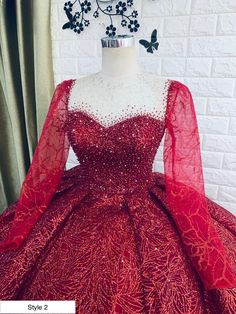 Wedding Gown Dress, Red Ball Gown, Sparkle Ball, African Wear Styles For Men, Beautiful Wedding Gowns, Red Ball, Red Sparkle, New Years Eve Outfits, Gown Wedding