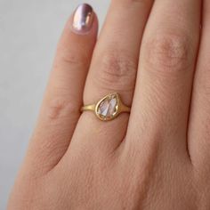 Pear Rose Cut Moissanite Engagement Ring Vintage Wedding Ring Dainty Ring Women Rose Cut Engagement Ring, Rose Cut Engagement Rings, Bezel Set Wedding Ring, Wedding Ring Dainty, Wedding Ring Solitaire, Moissanite Engagement Ring Vintage, Vintage Wedding Ring, Rose Cut Diamond Ring, Bezel Set Earrings