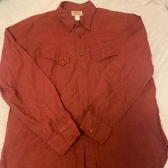 Vintage Rrl Double Rl Ralph Lauren Western Shirt Size Xl Red New Without Tags. See Photos For Quality. Classic Long Sleeve Tops For Rodeo, Long Sleeve Top For Ranch In Fall, Red Western Long Sleeve Tops, Western Style Red Long Sleeve Tops, Casual Tops With Pockets For Rodeo, Red Long Sleeve Western Top, Classic Button-up Top For Rodeo, Classic Collared Top For Rodeo, Western Style Relaxed Fit Long Sleeve Tops