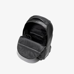 PRE-SALE | SS 2020 | Black Leather Backpack      – HOOK & ALBERT Everyday Backpack, Black Leather Backpack, Luxurious Design, Top Grain Leather, Black And Silver, Beautiful Bags, Leather Backpack, Sale Items, Zip Pockets