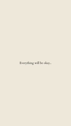 Its Okay