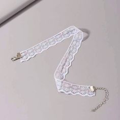 White Lace Choker Necklace Make An Offer Or Bundle For Huge Discount Feminine Adjustable White Jewelry, Feminine White Adjustable Jewelry, Delicate White Choker Jewelry, Delicate White Choker Necklace, Feminine White Choker Jewelry, Elegant White Choker, Elegant Zara Jewelry For Wedding, Delicate White Choker, White Dainty Choker As A Gift