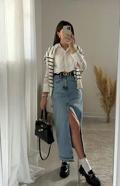 40s Mode, Bolesti Chrbta, Casual Day Outfits, Outfit Jeans, Interview Outfit, 가을 패션