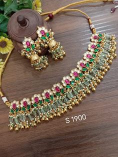 Kundan Jadtar Necklace, Royal Jadau Necklace, Designer Jaipur mala necklace, Royal Necklace Craftmanship, Jodha Akbar Necklace This product is handmade & hence the product can be non-uniform & vary in color & texture. If u are looking like a Princesses in your Wedding then go with this Grand Necklace Fashion Empire gives you new look, Made of high quality material(s). This is very Designer Necklace Set, Its A Choice Of Many Bollywood Celebrities. Trust me, it is more Beautiful in Real another th Spiritual Meenakari Necklaces For Celebrations, Kundan Necklace With Latkans For Diwali, Spiritual Kundan Necklace For Wedding And Navratri, Spiritual Kundan Necklace With Latkans For Diwali, Green Necklaces With Latkans For Puja, Spiritual Necklace With Cutdana For Celebrations, Spiritual Cutdana Necklaces For Celebration, Spiritual Necklaces With Cutdana For Celebration, Spiritual Meenakari Chandbali Necklaces