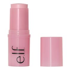 Achieve healthy, glow-from-within skin in just a few swipes with e.l.f. Cosmetics Daily Dew Stick. These highlighter sticks enhance your complexion with a sheer wash of subdued color and pearlescent finish, leaving your skin with an all-day dewy radiance. Twist up and easily glide the stick onto skin and you’ll feel a refreshing, subtle cooling, sensation upon contact—they all work before your makeup application or on their own to refresh your look. Each blendable shade is infused with a star no Elf Products, Preppy Makeup, Highlighter Stick, Elf Makeup, Makeup Items, Makeup Designs, Cute Makeup, Ulta Beauty, Makeup Skin Care