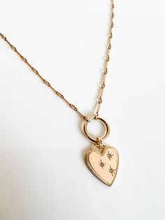 This is the cutest custom combo with the Barbie bar chain and the Mimi heart charm all components are solid 14k gold filled Rose Gold Heart Pendant Necklace With Charms, Rose Gold Plated Charm Necklaces With Heart Charm, Rose Gold Plated Heart Charm Necklaces, Rose Gold Charm Necklace In 14k Gold Filled, Rose Gold Plated Charm Necklace With Heart Charm, Rose Gold Necklaces With Charms In 14k Gold Filled, Rose Gold Heart Charm Necklace, Gold Plated, Rose Gold Necklaces With Charms, Rose Gold 14k Gold-filled Necklaces With Charms