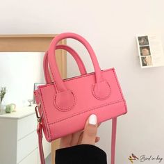 Bird in Bag - Children's bags simple solid color handbag small square bag new bag shoulder cross bag Young Professional, Street Trends, Cross Bag, Sewing Thread, Small Handbags, Bird In Bag, Square Bag, Bag Shoulder, New Bag