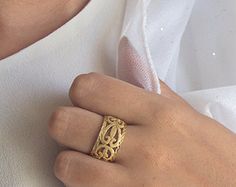 Bridal Wedding Ring Wedding Ring Rose Gold by nuritdesignjewelry Wedding Ring Rose Gold, Rose Gold Jewellery, Bridal Wedding Rings, Golden Wedding, Wedding Rings Rose Gold, Art Nouveau Design, Ring Rose Gold, Filigree Ring, Rose Gold Jewelry