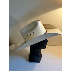 Justin's Western Woven Straw Cowboy Hat In Light Beige Color. Style Is 10x. This Stiff Hat Features A Contoured Top And Brim, As Well As A Braided Hatband And Brand Logo Plate. Size Tag Is 56 / 7. Size: Mens 7 Measurements Are Approximate Circumference Of Interior 21.5 In / 55 Cm Brim 4 In / 10 Cm Height 5 In / 13 Cm Condition: New Without Tags Pristine ***Note That Sizing Runs Differently Across Brands And Eras. Please Check Your Measurements To Determine Your Fit. Please Message With Any Quest Casual Straw Hat With Flat Bill For Rodeo, Casual Flat Bill Straw Hat For Rodeo, Country Style Panama Hat With Flat Bill For Ranch, Country Style Flat Bill Panama Hat For Ranch, White Adjustable Top Hat, Cream Sun Hat With Curved Brim For Rodeo, White Western Straw Hat With Flat Bill, White Country Hat In Toquilla Straw, Cream Short Brim Sun Hat For Rodeo