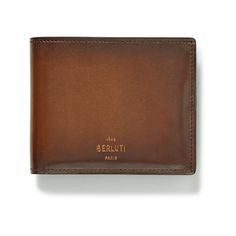 Berluti's billfold wallet is expertly crafted from Venezia leather that ages beautifully over time. It's fitted with plenty of card slots and receipt pockets to keep you organised. Luxury Trifold Wallet For Formal Use, Luxury Trifold Wallet With Coin Pocket For Formal Occasions, Luxury Trifold Wallet With Coin Pocket For Formal Events, Designer Bifold Wallet With Leather Lining, Luxury Leather-lined Trifold Wallet For Formal Occasions, Formal Cognac Wallet With Card Slots, Classic Cognac Trifold Wallet With Coin Pocket, Timeless Leather Bifold Wallet, Classic Brown Trifold Wallet For Formal Occasions