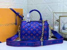 Fancy Handbags, Extraordinary Clothes, Flower Bags, Lv Handbag, Blue Handbag, Dream Bag, Handbag Collection, Blue Handbags