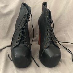 Cute Black Jeffrey Campbell Lita Ankle Boot. Only Used About 4 Or 5 Times. Great Condition! Size 7 Jeffrey Campbell Lita, Jeffrey Campbell Shoes, Jeffrey Campbell, Cute Black, All Black Sneakers, Bootie, Black Boots, Combat Boots, Bootie Boots