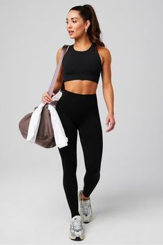 Expert 2-Piece Outfit Fabletics black/black female regular Fabletics Outfits, 2 Piece, Black