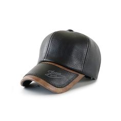 Product information: Color: black, dark coffee, light brown Style of Crown: Dome Size: Adjustable Leather characteristics: PU leather Function: sun protection, breathable, warm, windproof Suitable season: Winter Style: Original design Packing list: HAT*1 Product Image: Wash Baseball Cap, Leather Baseball Cap, Coffee Brand, Mens Trucker Hat, Dark Coffee, Outdoor Leisure, Womens Baseball Cap, Leather Cap, Winter Essentials