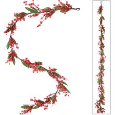 Enhance your holiday decor with our 6' waterproof artificial red berry garland. Perfect for indoor and outdoor use. Festive and durable! 🎄✨ Red Berry Garland, Fake Pumpkins, Artificial Christmas Garland, Red White Christmas, Christmas Accents, Artificial Garland, Artificial Fruit, Berry Garland, Artificial Boxwood