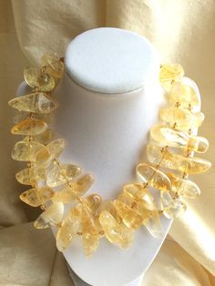 Citrine necklace Citrine Necklace, November Birthstone, Beaded Necklaces, Citrine, Birthstone, San Francisco, Beaded Necklace, Necklaces, Ships