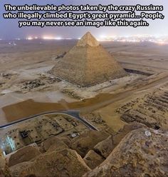 an aerial view of the pyramids in egypt