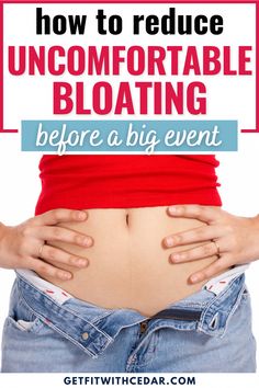 Have you been exercising and eating healthy, but still find yourself uncomfortably bloated? Here's why and how to reduce bloating for a big event! Women Health Care, Beach Days, Gut Health, The Things, Get Fit, Things That, Healthy Living, Matter, Weddings