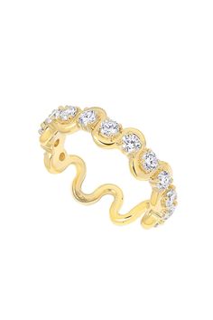 STATE PROPERTY JEWELRYFINE JEWELRING Edessa Diamond Eternity Ring Diamond Eternity Ring, Marissa Collections, Eternity Ring Diamond, Diamond Eternity, White Diamonds, 8 Weeks, Yellow Gold Rings, Eternity Ring, Yellow Color