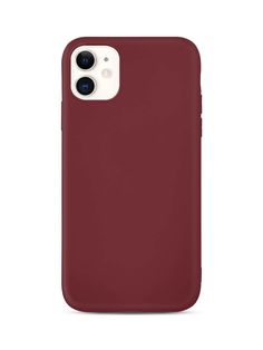 the back of an iphone 11 case in red, with two buttons on each side