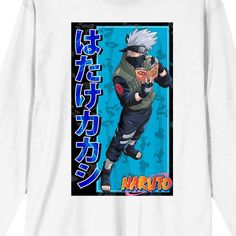 Naruto fans need to get their hands on this Naruto classic Kakashi long sleeve graphic tee. Naruto fans need to get their hands on this Naruto classic Kakashi long sleeve graphic tee. Crewneck Long sleevesFABRIC & CARE Cotton, polyester Machine wash Imported Size: XL. Color: White. Gender: male. Age Group: adult. Long Sleeve Graphic Tee, Long Sleeve Tee, Hands On, Fabric Care, Graphic Tee, Naruto, Graphic T Shirt, Age Group, Long Sleeve Tees