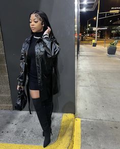 Girls Fall, Fall Lookbook, 22nd Birthday, Street Swag, Black Outfits, Dinner Outfits