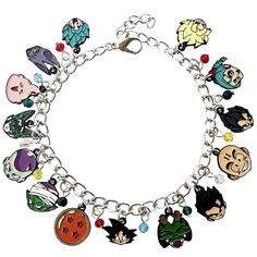 PRICES MAY VARY. Metal type: Zinc Item dimensions: 0.1 inches Item length: 0.0 inches Metal type: Zinc Item dimensions: 0.1 inches Item length: 0.0 inches Scene Bracelets, Dragon Ball Z Anime, Bracelets Charms, Bracelet Metal, Bracelet Chain, Anime Gifts, Metal Bracelets, Bracelet Gift, Dragon Ball Z