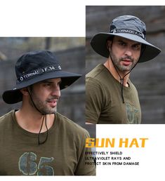 NO MORE WORRIES AND FATIGUE WITH THE SUMMER SUN ⛅Are you looking for a fashionable and practical way to protect your skin from the harmful rays of the sun? Look no further than our broad-brimmed UV-blocking hat. With this hat, you will no longer miss the time to go out and have fun or adventure, travel, and explore in the summer WIDE AREA SUN PROTECTIONWide-brimmed sun hat, Cover your entire head, face and neck. Large dome design, prevent sunlight from entering the face and eyes. You will no longer feel eye strain, glare or eye pain when standing in the sun. No more sunburn or tanning. CERTIFIED UPF 50+A UPF 50+ rating means serious sun protection. UPF 50+ certified fabrics block 98% of the sun’s harmful UVA and UVB rays.Highly stable sunscreen particles forma particle shield that reflects Protector Solar, Beach Fishing, Eye Strain, Summer Sun, Upf 50, Outdoor Hiking, Tornado, Grey Khakis, 7 And 7