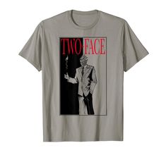 a t - shirt with the words twoface on it and an image of a man in