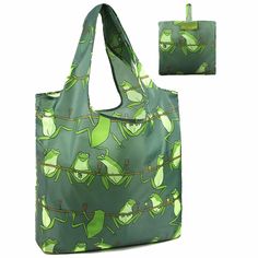 PRICES MAY VARY. polyester Imported 🥦 【FOLDABLE & PORTABLE】-- These reusable folding shopping bags are made of lightweight fabric, can be folded into the attached small pouch which is measured 5.3'' * 5.3'', and stored in the car, handbag, backpack, luggage, and your pocket without taking up too much space. It's very convenient to take our kitchen gifts for women shopping reusable bags with you anytime you need them, and reduce the use of disposable shopping bags. 🥦 【X-LARGE CAPACITY & STURDY】 Mermaid Tote Bag, Backpack Luggage, Folding Shopping Bags, Tan Leather Tote, Colorful Tote Bags, Grocery Shopping Bags, Genuine Leather Totes, Grocery Bags, Small Pouch