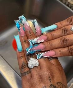 Dope Nail Designs, I Love Nails, Birthday Nails, Luxury Nails