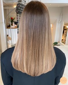 Caramel Balayage Straight Hair, Blonde Bayalage, Balayage Straight Hair, Long Hair Highlights, Brown Straight Hair, Soft Balayage, Beauty Hair Color, Straight Blonde Hair, Honey Blonde Hair