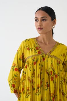 Radiate sunshine vibes with this flori yellow k-1 kurta and pants set. Vibrant and chic, this ensemble is perfect for adding a pop of color to your wardrobe. Crafted with comfort and style in mind, it's your go-to choice for effortless elegance. Kurta And Pants, Sunshine Vibes, Yellow Kurta, Personal Shopping Service, Pastel Colour Palette, Effortless Elegance, Pop Of Color, Indian Design, Handmade Clothes