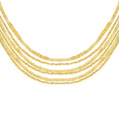 This 18k gold plated and rhodium plated necklace features layered strands of small square beads, attached with a magnetic closure. The longest strand measures 20 inches, while the shortest measures 16 inches. Handmade in Brazil, it offers a chic and contemporary style. It pairs with Nubia, Khalida or Nehara Bracelets. Statement Chandeliers, Casual Rings, Square Beads, Plate Necklace, Square Bead, Silver Shop, Short Necklace, Lariat Necklace, Chandelier Earrings