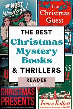 the best christmas mystery books and thrifters reader have been reading this holiday season