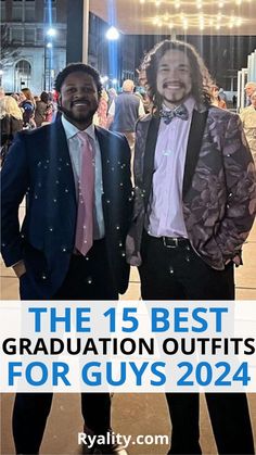 This is the BEST list of male graduation outfit ideas Brown Shoes Outfit, Men Graduation Outfit, Male Graduation, Outfits To Recreate