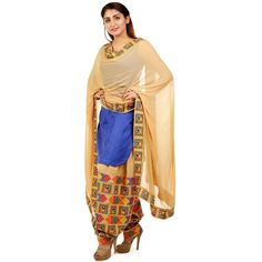 Party wear Punjabi Patiala salwar Dupatta Set Includes: 2 Piece (Salwar & Dupatta)Delivery Time: Ready to ship Product Detail:Fabric: Cotton SilkPattern: Phulkari EmbroideryDupatta: Phulkari work, chiffon fabric, size 2.25 meterBottom: Phulkari work patiala salwar with drawstring closureWash Care: Soft WashNote: Slight variation in color is possible Lucknowi Kurta, Phulkari Suit, Phulkari Dupatta, Patiala Suit, Patiala Salwar, Pure Chiffon, Beautiful Suit, Dupatta Set, Indian Clothing