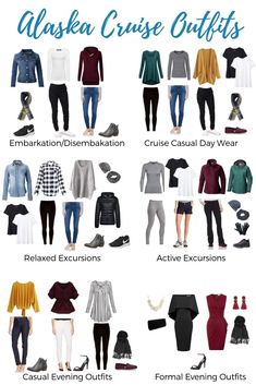 the alaska cruise outfit guide for women