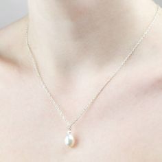 Simple Pearl Pendant Necklace | Fine Cultured Freshwater Cultured Jewelry | Real Pearl Drop Necklace Jewelry,Necklace,Choker Bourdage Pearl Jewelry    sherri bourdage Sterling Silver Teardrop Necklace With Pearl Charm, Classic White Charm Necklace With Pearl Drop, Everyday Pearl Necklace With Round Pendant And Pearl Drop, Pearl Necklace With Oval Pendant And Pearl Drop, Sterling Silver Pearl Drop Necklace, Sterling Silver Briolette Pearl Pendant Necklace, Sterling Silver Drop Necklaces With Pearl Charm, Sterling Silver Drop Necklace With Pearl Charm, Classic Sterling Silver Teardrop Pearl Necklace